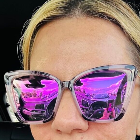 Trendy polarized women's sunglasses - Picture 2 of 5